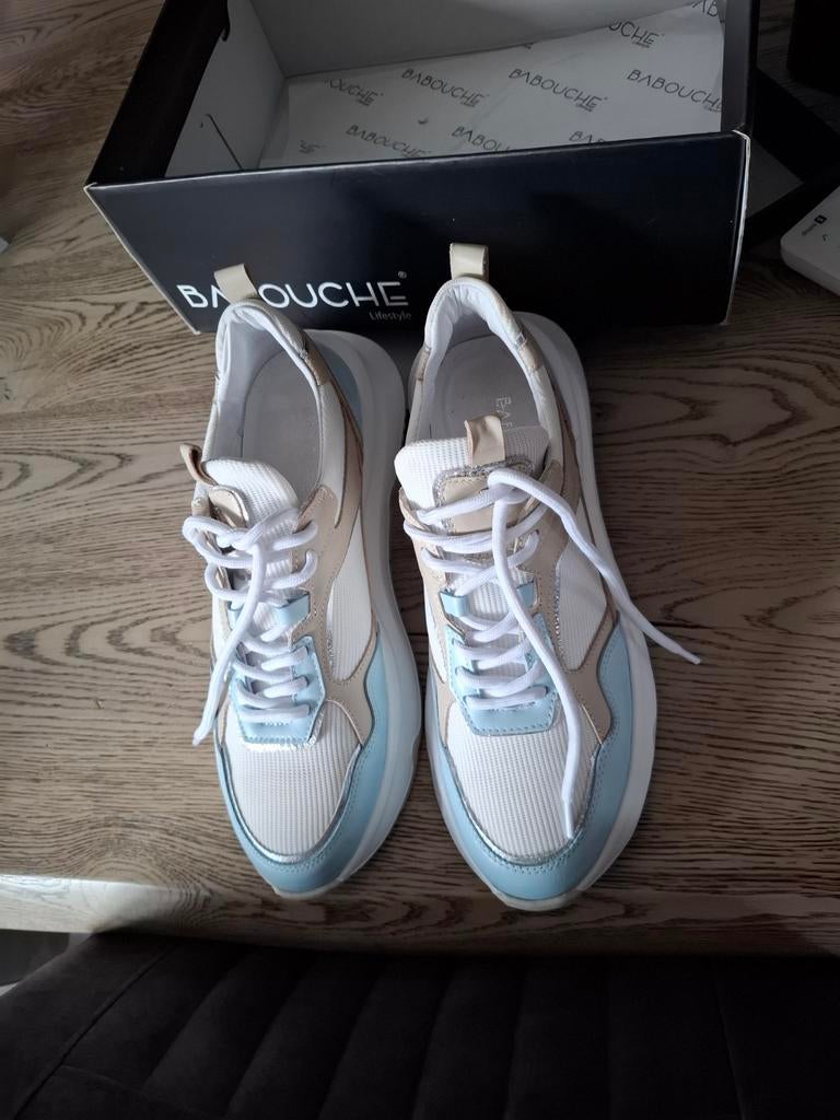 Babouche Sneakers Maat 41 - Nieuw, Kleding | Dames, Schoenen, Blauw, Nieuw, Ophalen of Verzenden, Sneakers of Gympen