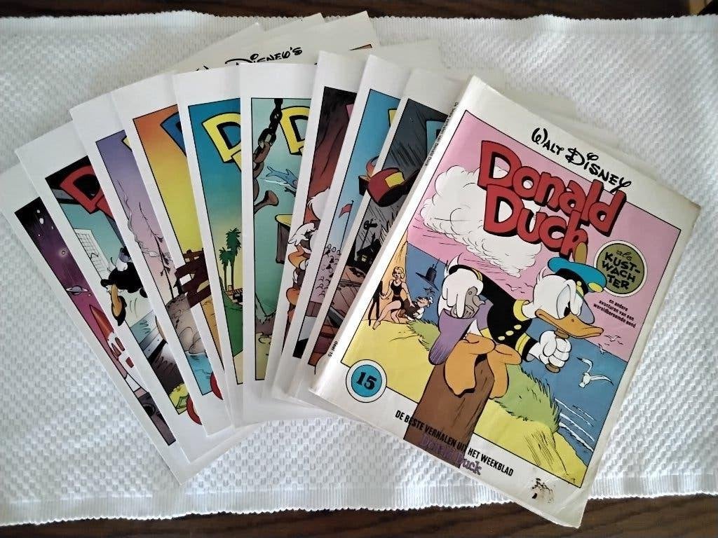 De beste verhalen van Donald Duck, Walt Disney, Ophalen of Verzenden, Zo goed als nieuw, Meerdere stripboeken