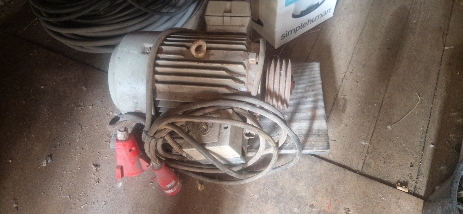 380 volt motor 5.5kw HOOGSTE BIEDER, Ophalen of Verzenden, Gebruikt