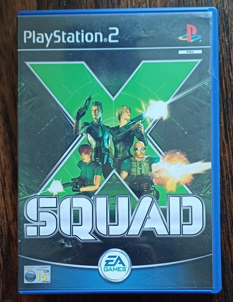 X-Squad PlayStation 2 (PS2) - Actie Shooter Game, Gebruikt, Shooter, 1 speler, Ophalen of Verzenden