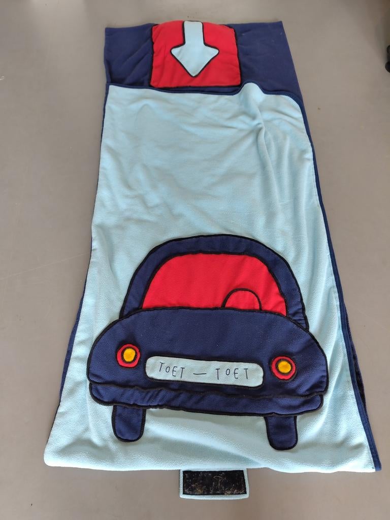 Slaapzak fleece auto voor kind, Ophalen of Verzenden, Gebruikt