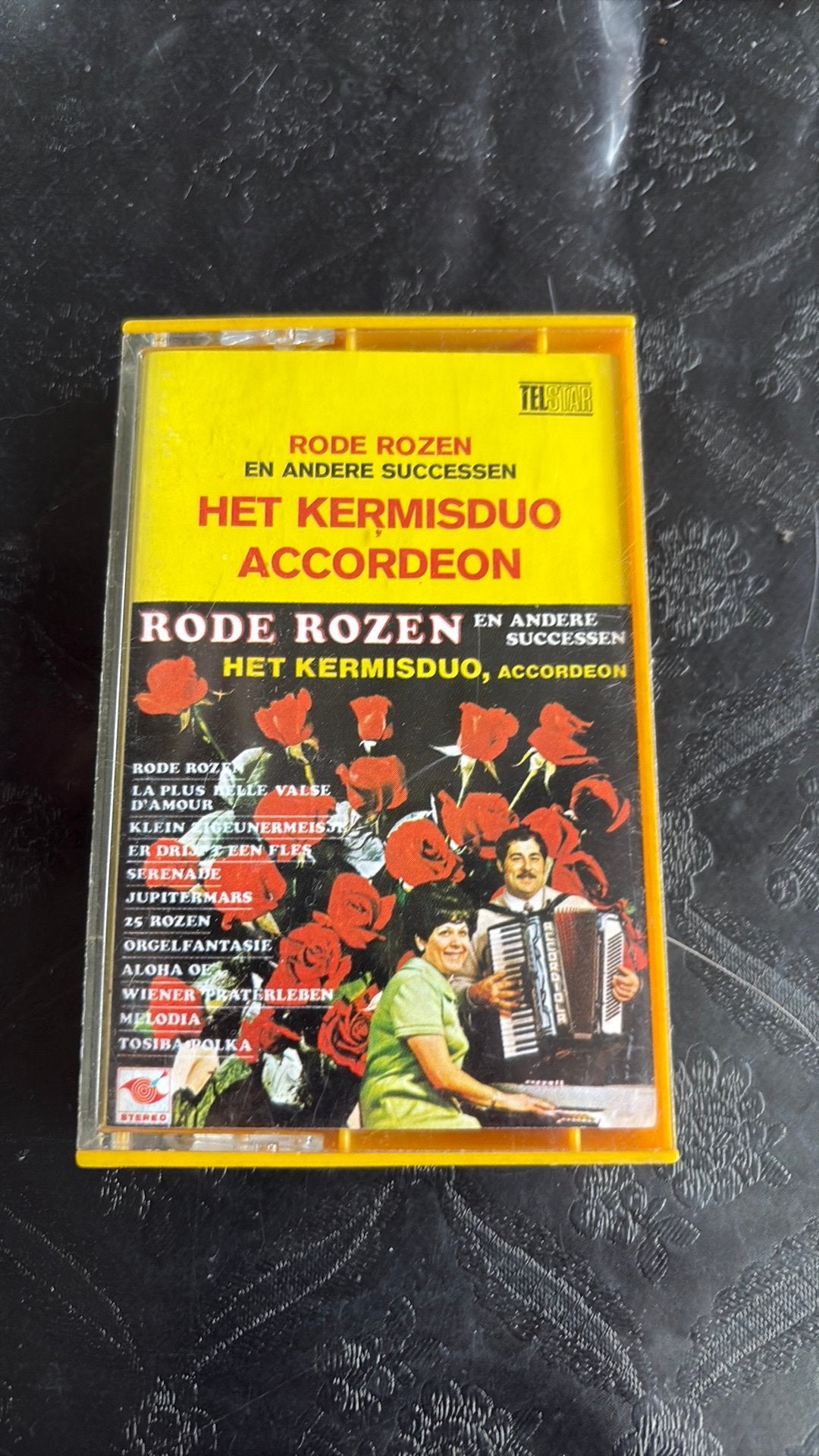Het Kermisduo- Rode rozen Telstar, Ophalen of Verzenden, Gebruikt, Nederlandstalig, 1 bandje