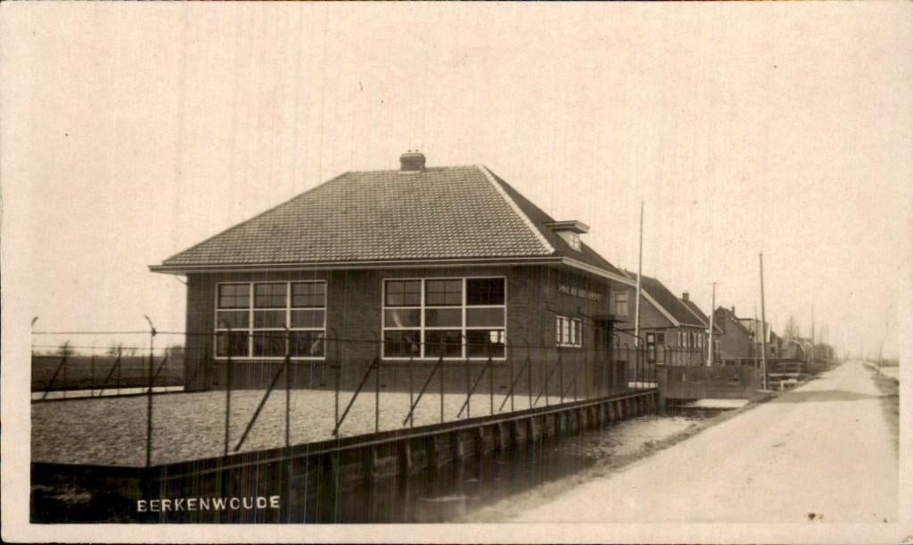 Berkenwoude - Fotokaart - Bromografia, Verzamelen, Ansichtkaarten | Nederland, Ophalen of Verzenden, 1920 tot 1940, Ongelopen