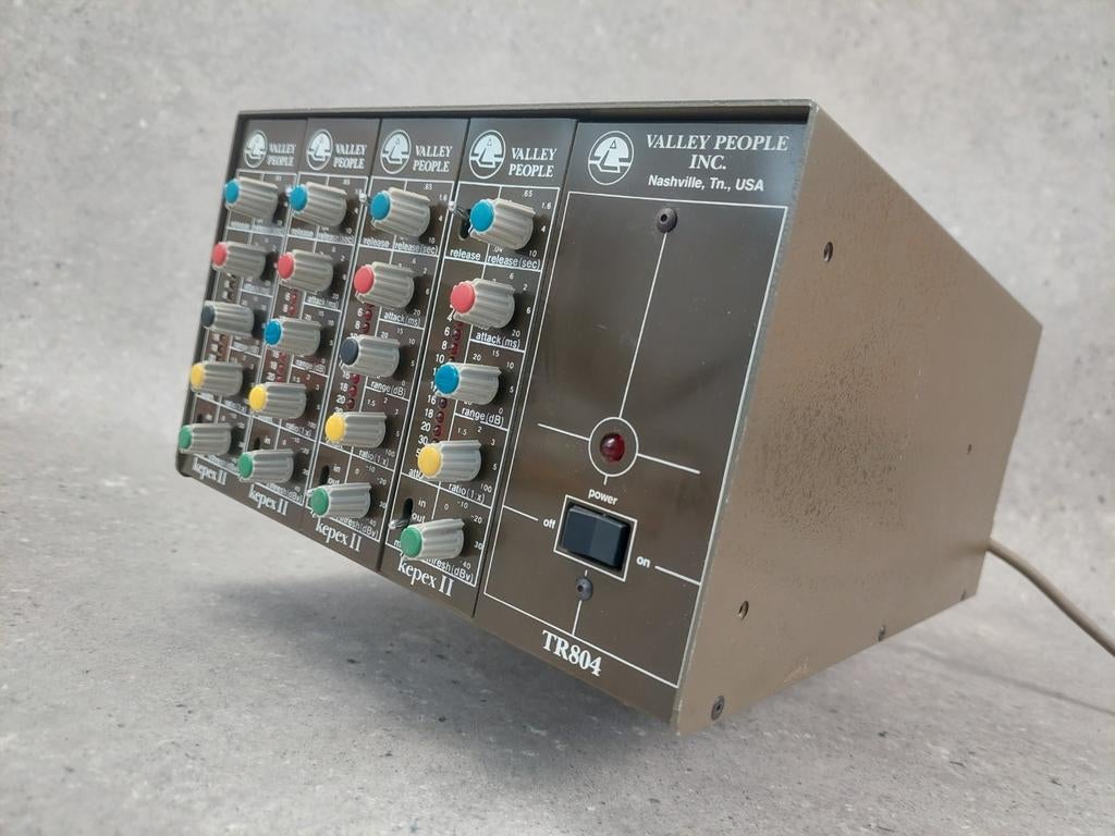 👉Valley People Kepex II - 4 units in TR804 rack, Muziek en Instrumenten, Effecten, Ophalen of Verzenden, Gebruikt, Delay of Echo