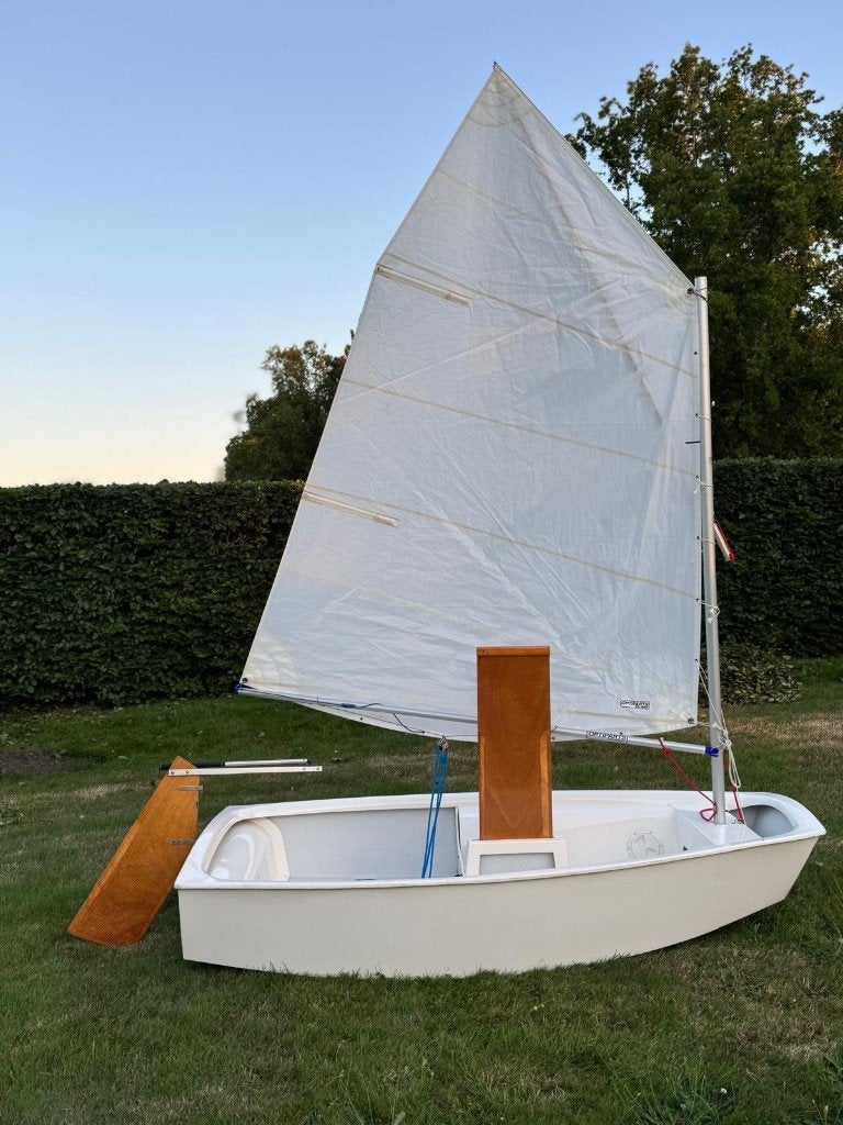 Complete optimist, Watersport en Boten, Gebruikt, Minder dan 15 m², Overige typen, Ophalen
