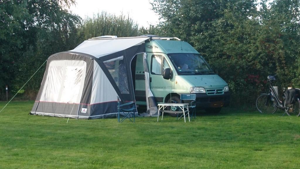 Opblaasbaar Voortent caravan of camper,  Dorema, Ophalen of Verzenden