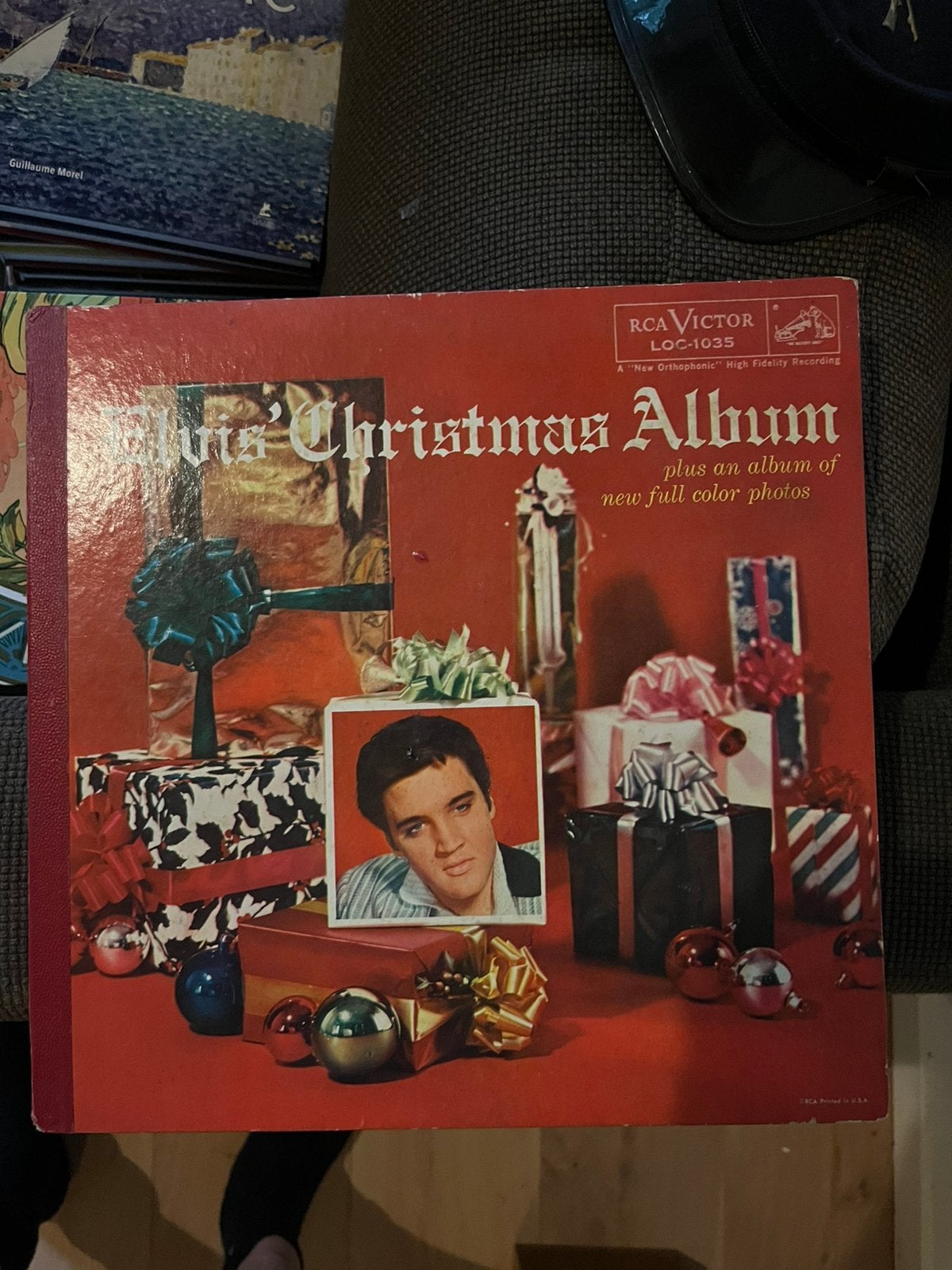 Elvis christmas album origineel loc 1035, Ophalen of Verzenden, Zo goed als nieuw, 12 inch, Poprock