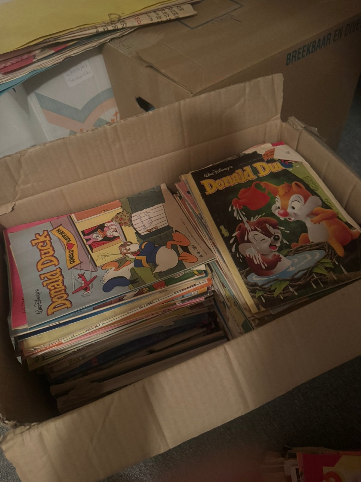 Oude Donald Duck strips!, Complete serie of reeks, Ophalen, Gelezen