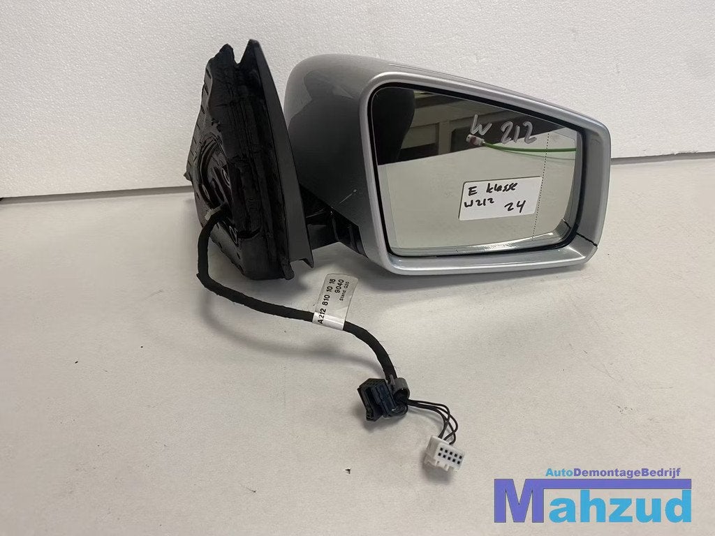 MERCEDES E KLASSE W212 Rechts grijs spiegel right mirror gre, Auto-onderdelen, Gebruikt, Mercedes-Benz AG, Mercedes-Benz, Ophalen of Verzenden