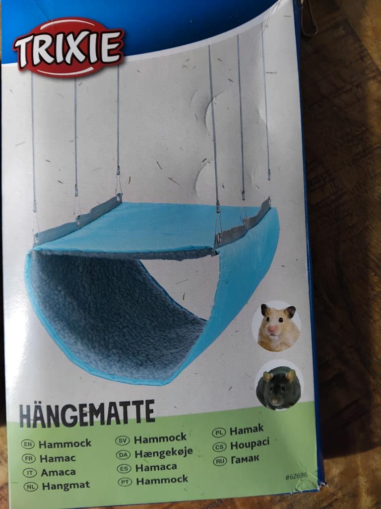 NIEUW Hangmat voor rat of cavia, Dieren en Toebehoren, Knaagdieren en Konijnen | Toebehoren, Ophalen of Verzenden, Nieuw