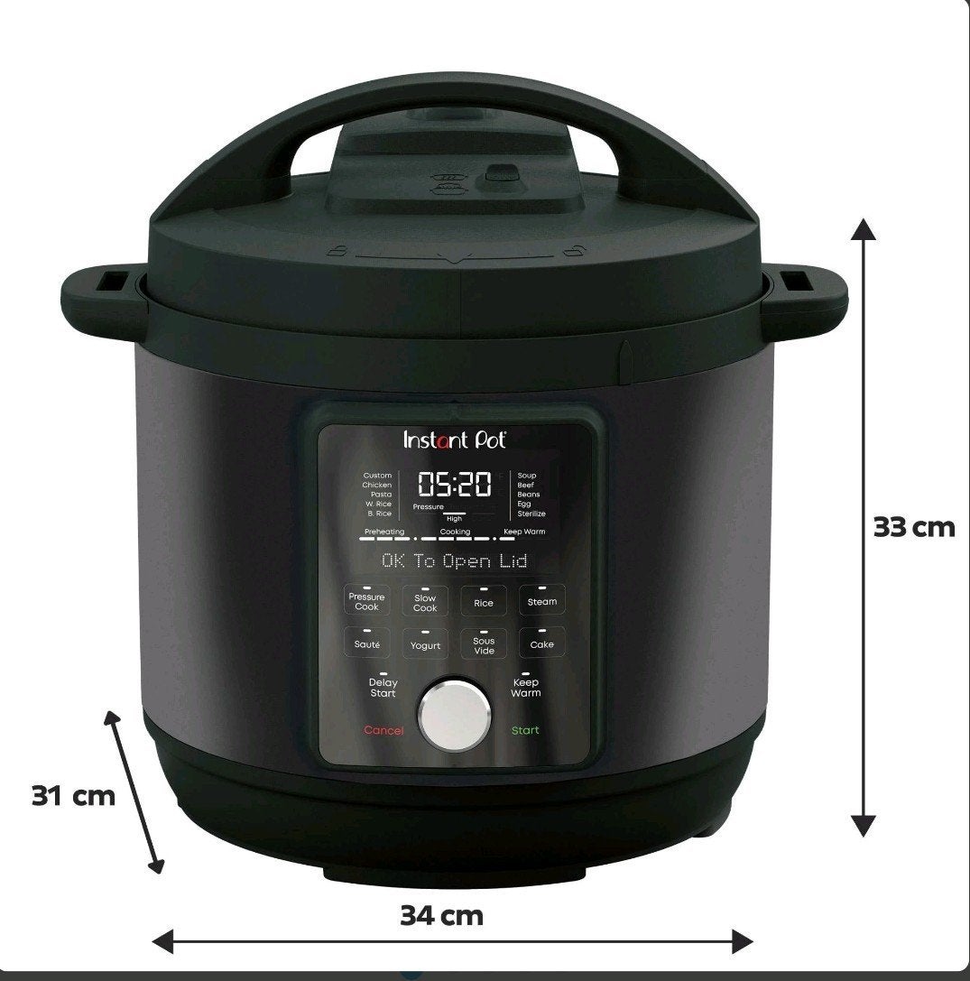 instant pot 5.7l whisper duo, Witgoed en Apparatuur, Slowcookers, Zo goed als nieuw, Ophalen