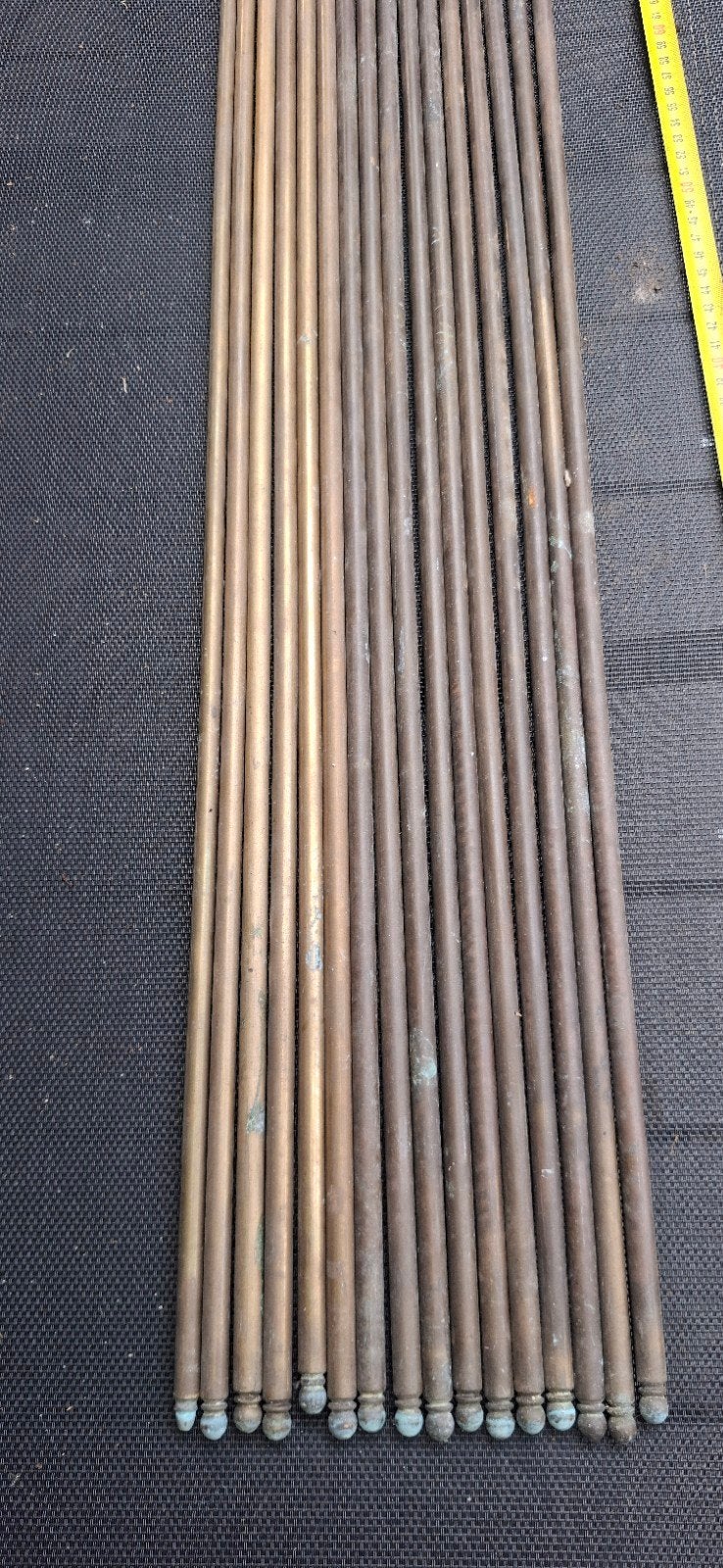 traproedes 75cm lang 98mm dik antiek/vintage, Gebruikt, 50 tot 100 cm, Rond, 50 tot 100 cm