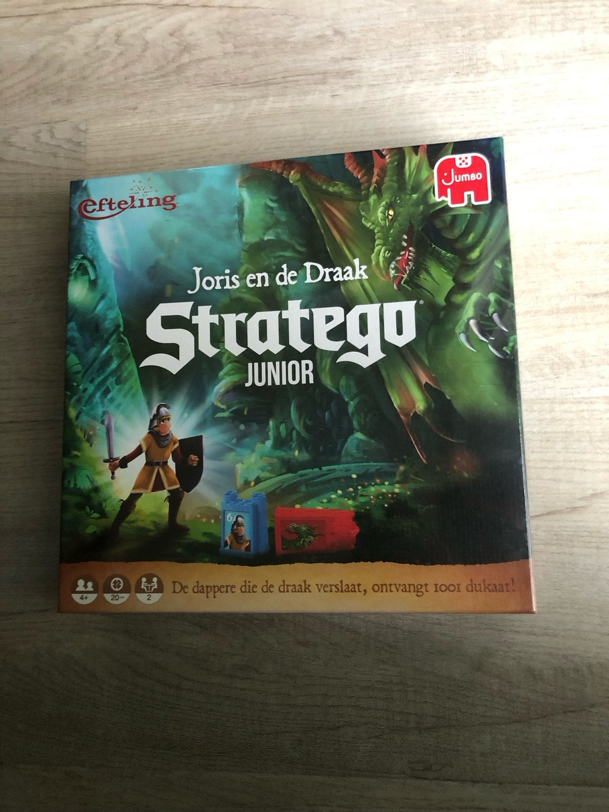 Stratego Junior: Joris en de Draak (Efteling editie), Een of twee spelers, Ophalen of Verzenden, Gebruikt