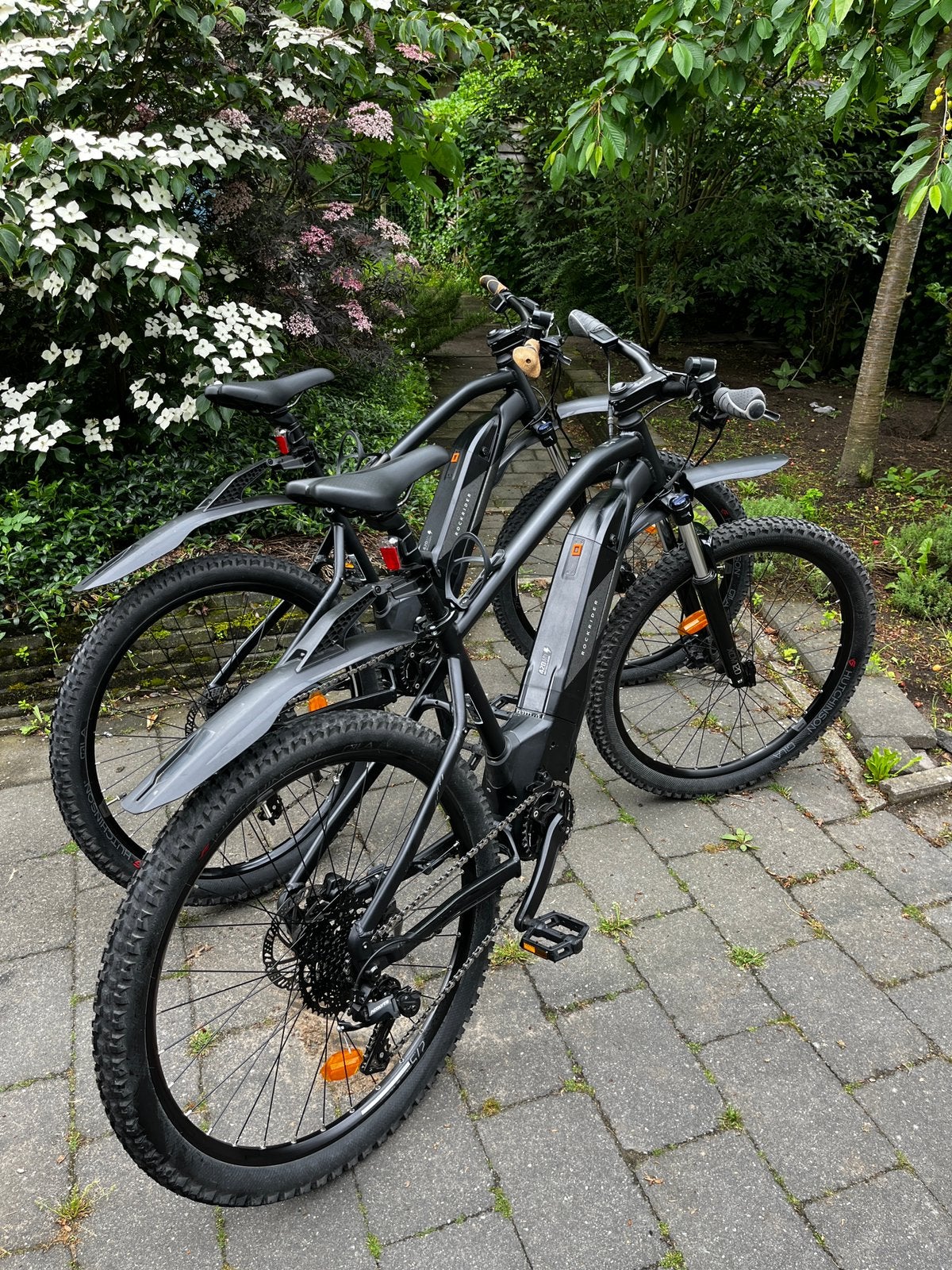 2x Electrische mountainbike Rockrider ST 500 mt L, Ophalen, Zo goed als nieuw, Overige merken