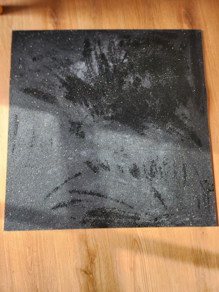 Opvulmat 98 x 98 cm 8mm dik, Huis en Inrichting, Stoffering | Tapijten en Kleden, Ophalen, 50 tot 100 cm, Zwart, 50 tot 100 cm