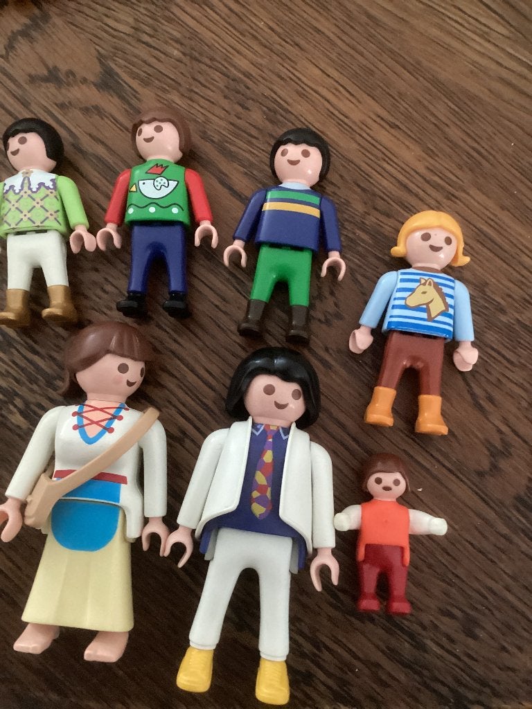 Playmobil, poppetjes, thema gezin, Ophalen of Verzenden, Gebruikt, Losse onderdelen