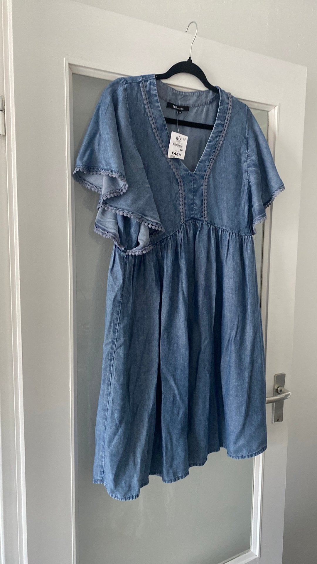Spijkerjurk M&S mode maat 38 nieuw met kaartje, Kleding | Dames, Maat 38/40 (M), Blauw, Nieuw, Ophalen of Verzenden