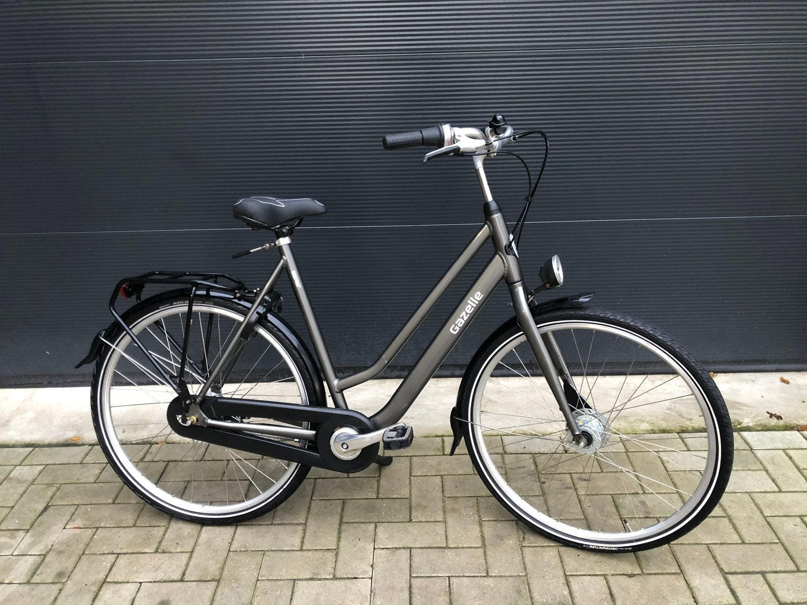 Nette Gazelle esprit T7 damesfiets/meidenfiets (59cm), Gebruikt, Gazelle, Achterlicht, Ophalen of Verzenden