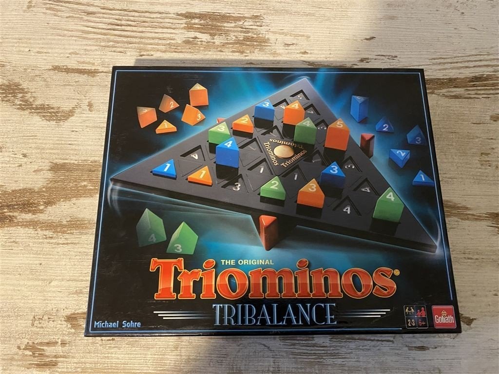 Triominos tribalance goliath [s692], Hobby en Vrije tijd, Verzenden, Zo goed als nieuw