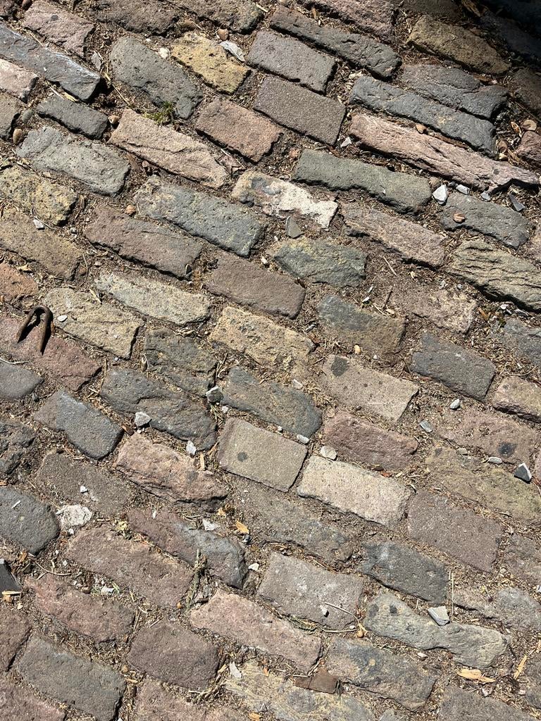 Oude kasseien/straatklinkers, Tuin en Terras, Tegels en Klinkers, Ophalen, Overige materialen, Gebruikt, Klinkers