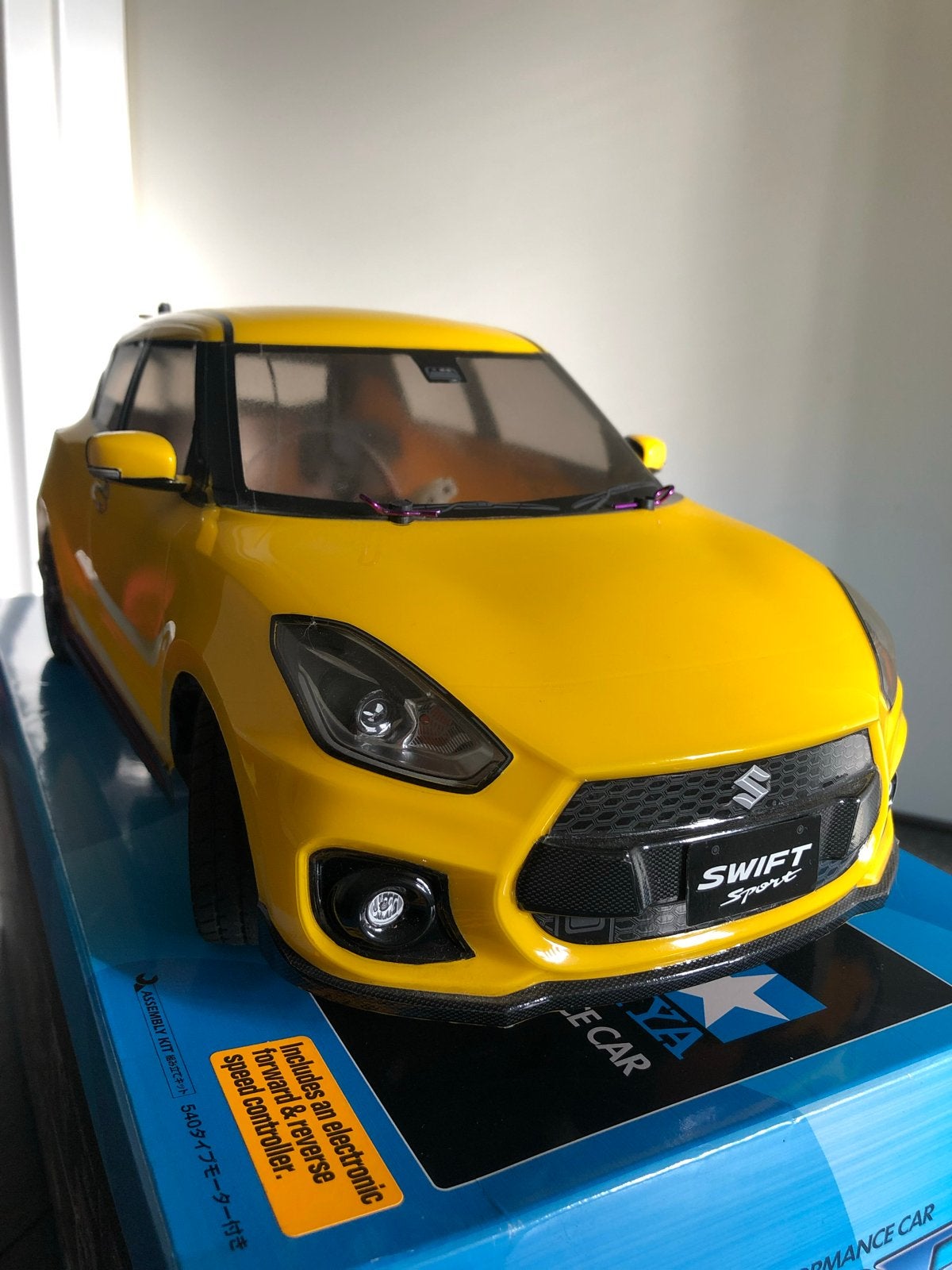 Tamiya Suzuki Swift Sport RC Auto M-05 Chassis, Elektro, Ophalen of Verzenden, Zo goed als nieuw, Schaal 1:10