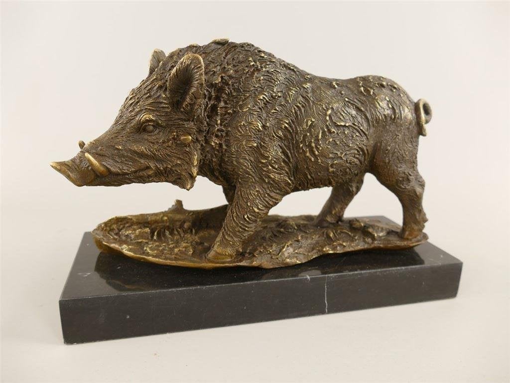 wild zwijn , zwijn brons, Ophalen of Verzenden