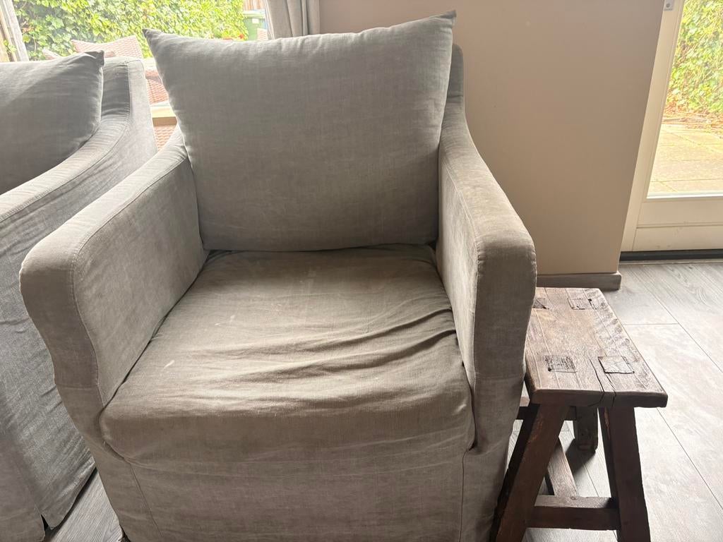Landelijke Fauteuil, Ophalen, Zo goed als nieuw, 75 tot 100 cm, 50 tot 75 cm