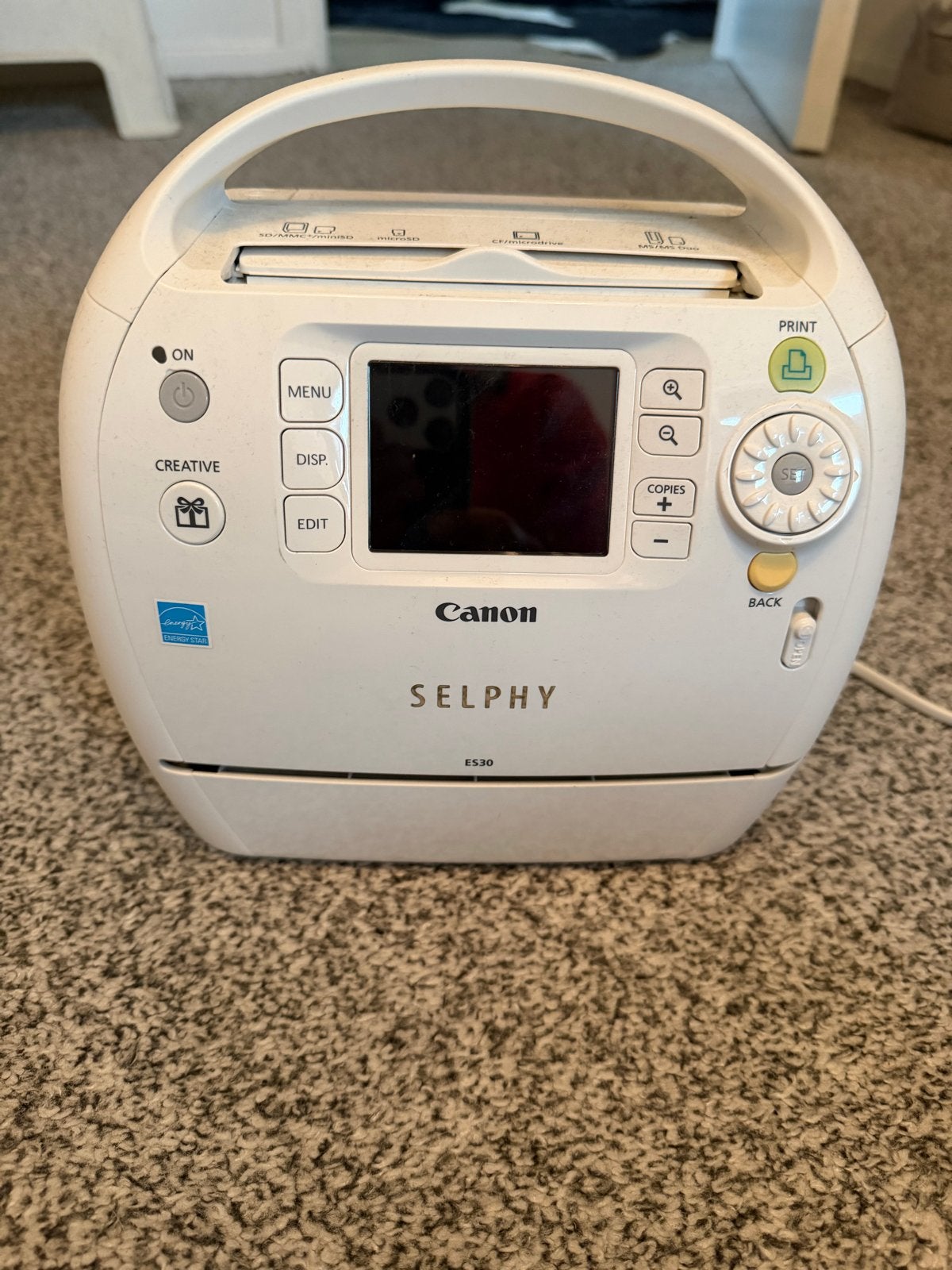 Canon Selphy ES30 Fotoprinter - Uitstekende staat, Computers en Software, Fotoprinter, PictBridge, Kleur printen, Ophalen of Verzenden