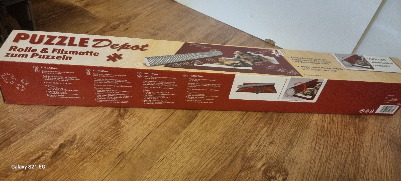 Puzzelmat Rol & Viltmat voor Puzzels, Ophalen of Verzenden, Meer dan 1500 stukjes, Nieuw, Overige typen