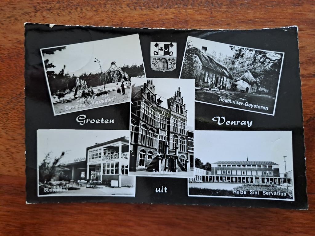 Venray, vijfluik, Verzamelen, Ansichtkaarten | Nederland, Ophalen of Verzenden
