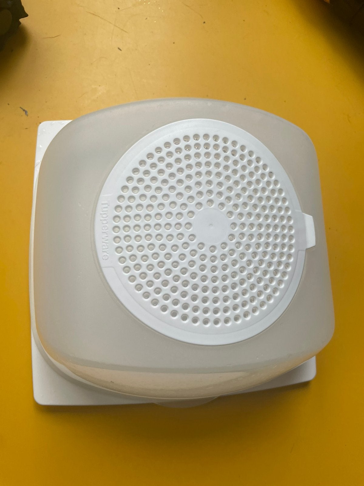 Kaas bak tupperware, Ophalen of Verzenden, Gebruikt, Wit, Bak of Kom