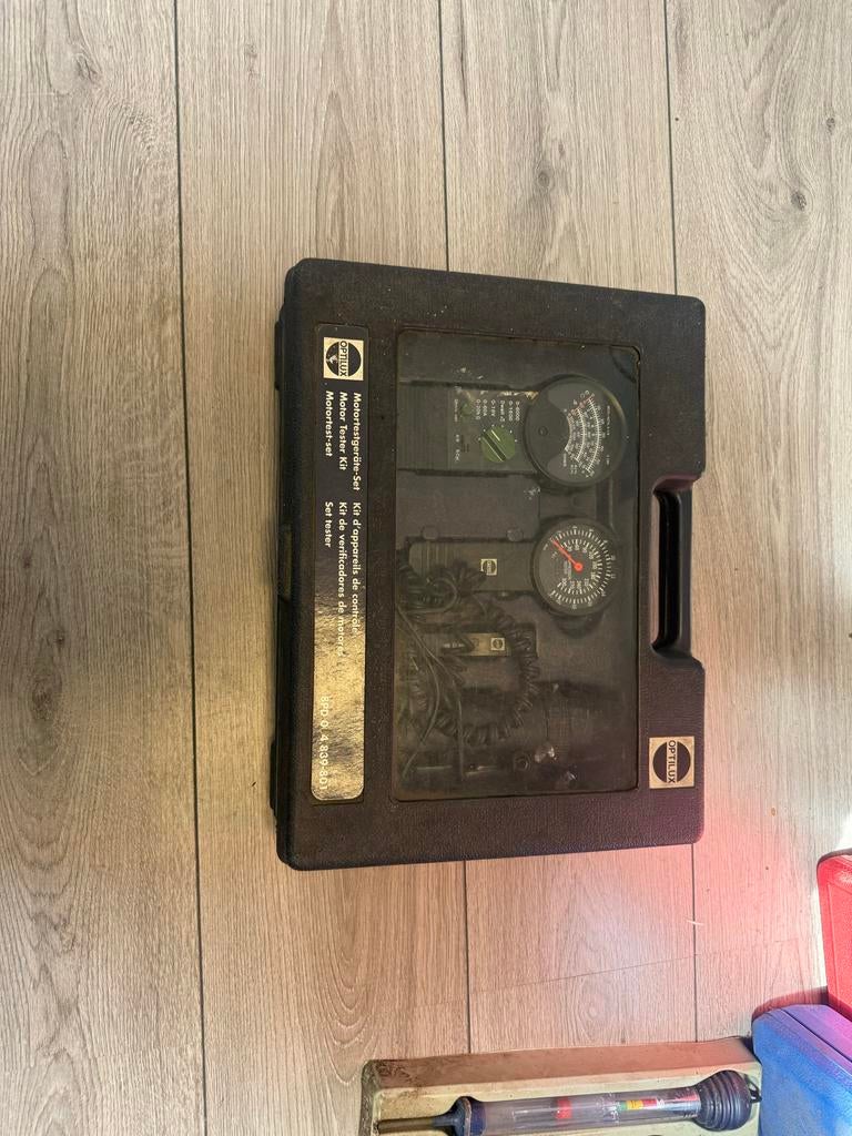 Optilux Motortester Kit - Complete Diagnoseset, Ophalen of Verzenden, Zo goed als nieuw
