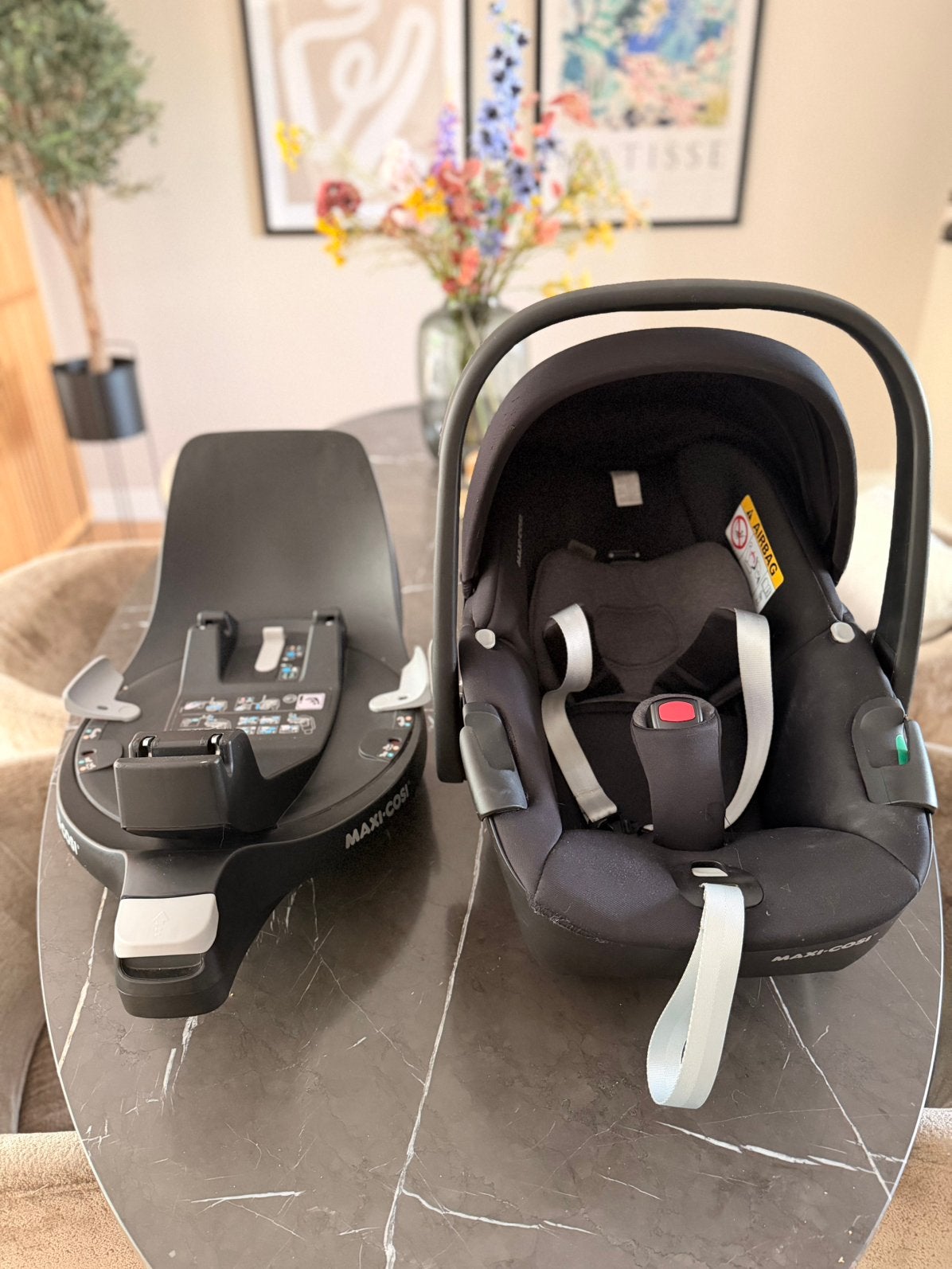Maxi-Cosi Familyfix 360, Kinderen en Baby's, Autostoeltjes, Ophalen, Zo goed als nieuw, Isofix, 0 t/m 13 kg
