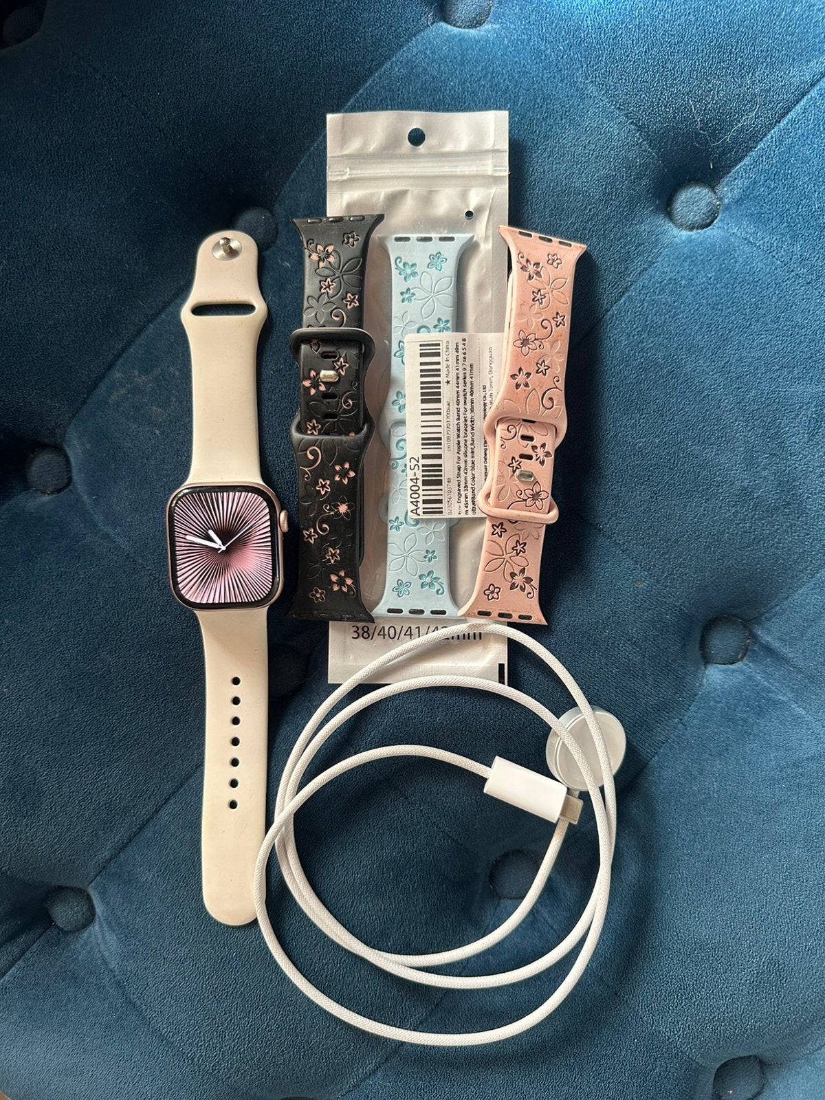Apple Watch Series 10, 42 mm in zeer nette staat., Overige merken, Staal, Polshorloge, Ophalen of Verzenden