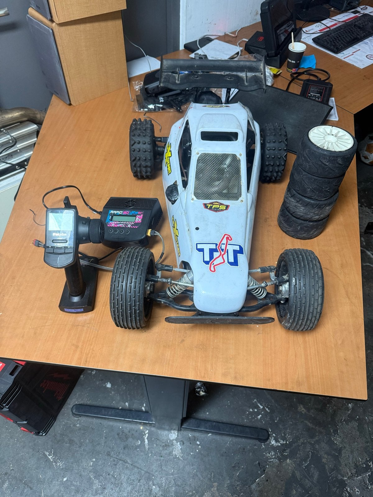 RC Auto Offroad FG Marder (ZELDZAAM) 1:5, Ophalen, Benzine, Gebruikt, Auto offroad
