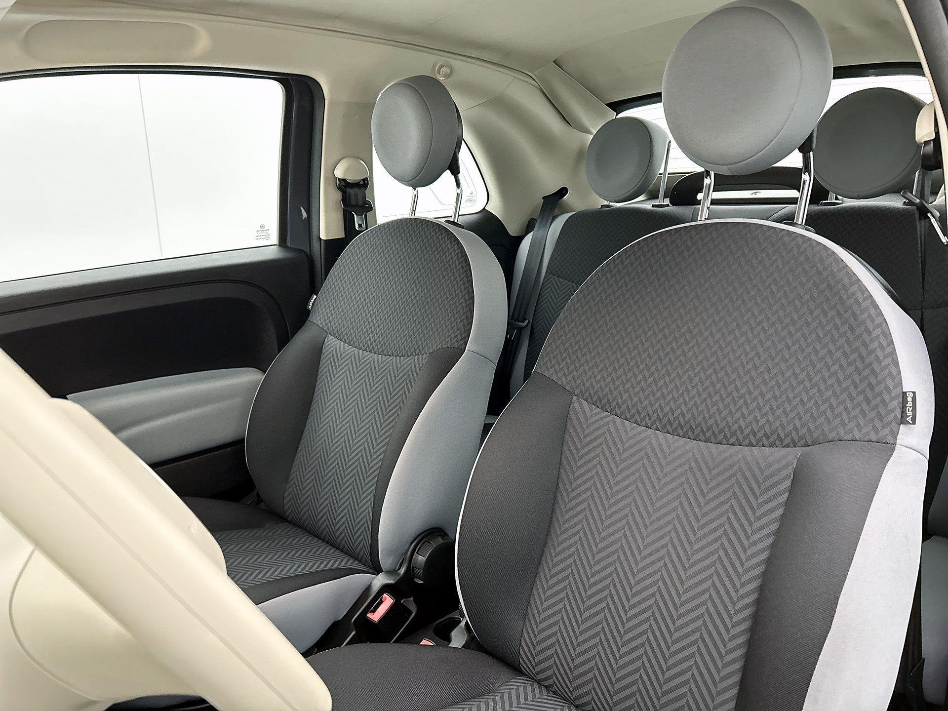 Fiat 500 C 1.0 Hybrid Pop | Airco | Parkeersensoren | Cabrio, Auto's, Voorwielaandrijving, 12 maanden, Stof, 4 stoelen