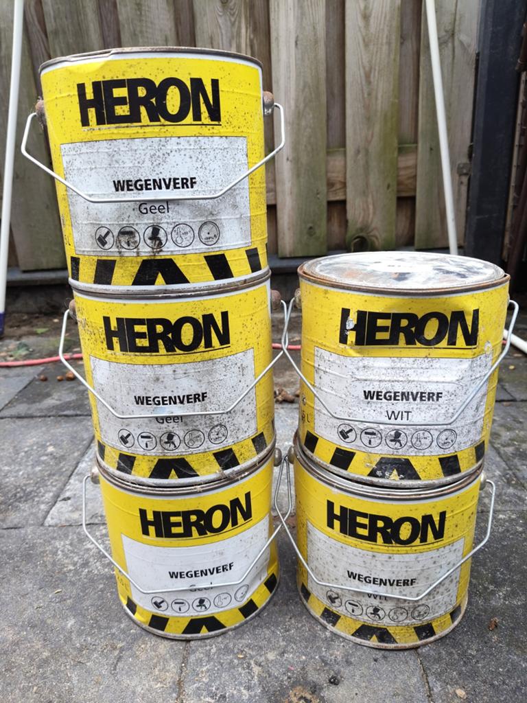 Hebron wegen verf, Ophalen of Verzenden, Wit