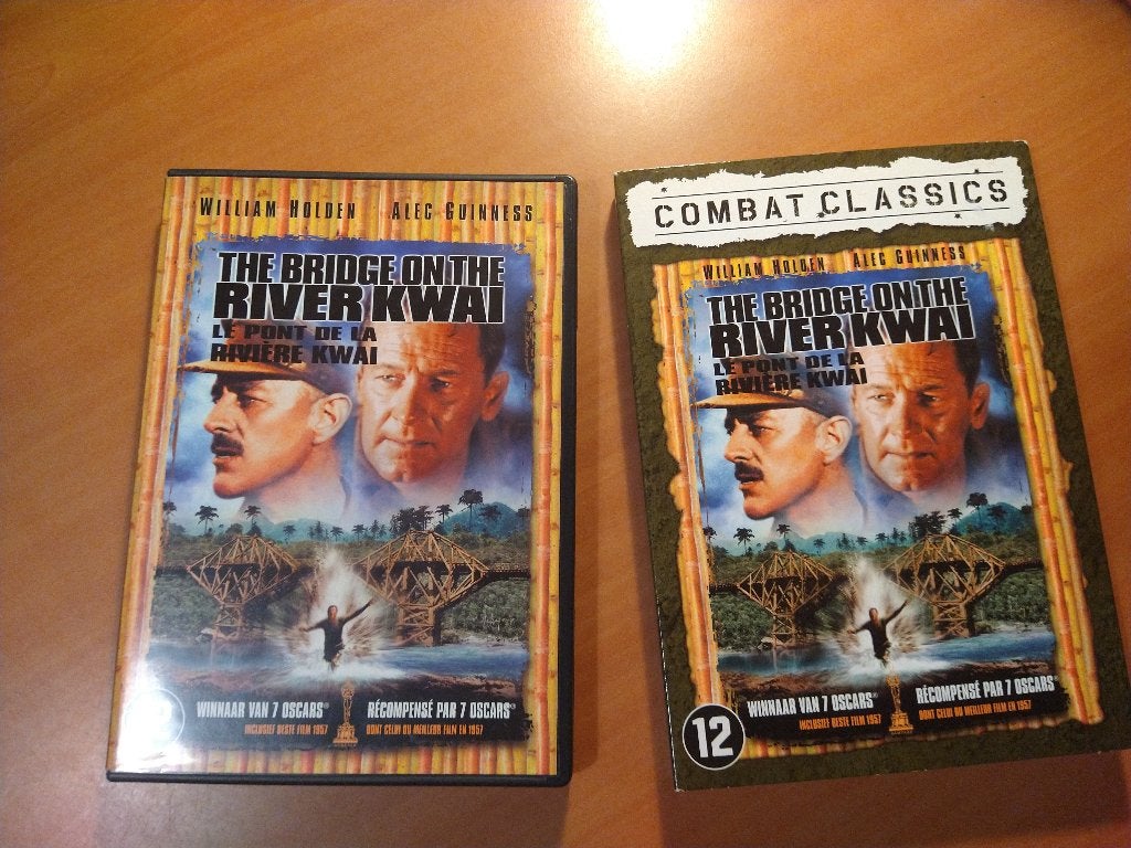DVD The Bridge on the River Kwai, Cd's en Dvd's, Vanaf 12 jaar, Ophalen of Verzenden, Zo goed als nieuw