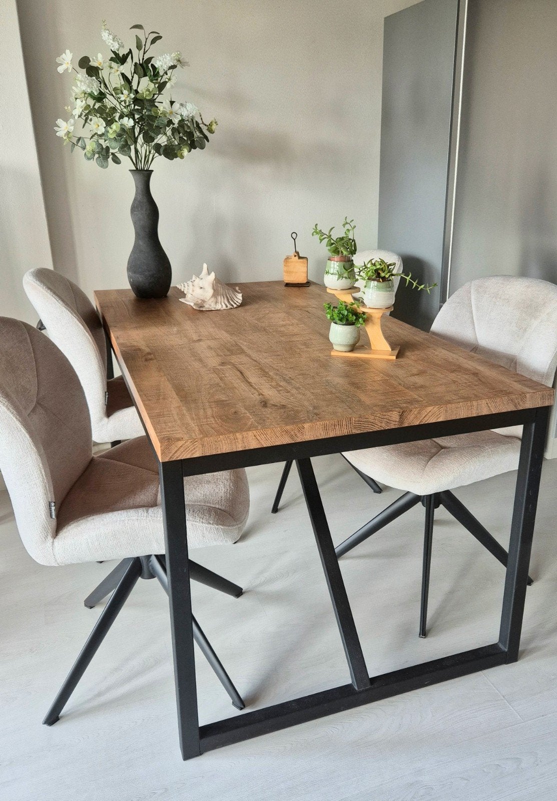 Prachtige eettafel Ricardi, 160x90 cm, Pronto Wonen, Huis en Inrichting, Tafels | Eettafels, Ophalen, 50 tot 100 cm, Zo goed als nieuw