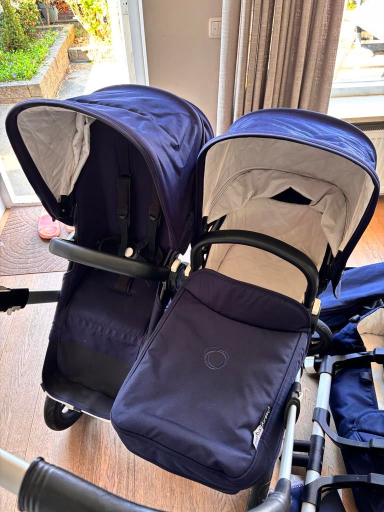 Bugaboo Donkey Classic Twin Kinderwagen - Compleet, Kinderen en Baby's, Kinderwagens en Combinaties, Ophalen, Gebruikt, Combiwagen