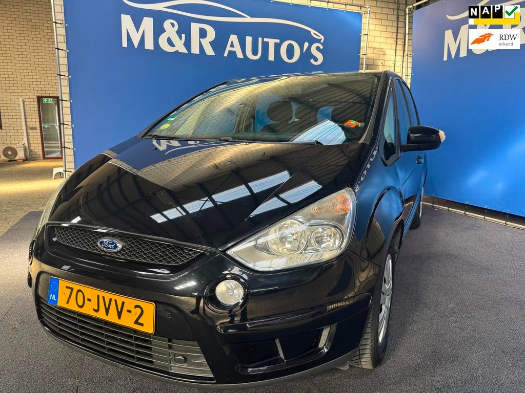 Ford S-Max 2.0 Titanium 7p. Nieuwe APK, Auto's, Ford, Bedrijf, Te koop, S-Max, ABS, Adaptive Cruise Control, Airconditioning, Bi-Xenon koplampen