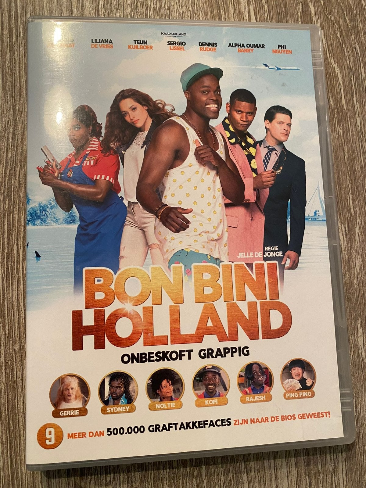 Bon Bini Holland DVD met Jandino Asporaat in goede staat, Vanaf 9 jaar, Ophalen of Verzenden, Zo goed als nieuw, Komedie