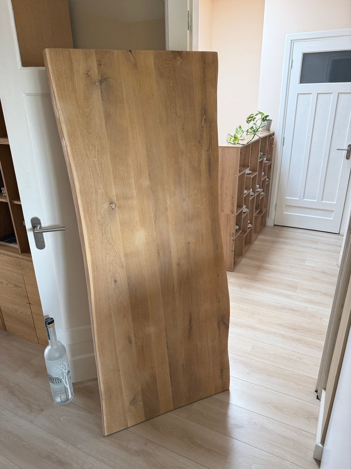 Eiken blad, Doe-het-zelf en Verbouw, Hout en Planken, Ophalen, 25 tot 50 mm, Eiken, Zo goed als nieuw