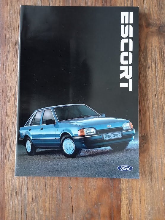 Ford Escort o.a. RS Turbo / XR3i / XR3i Cabrio 2 / 1987 36, Boeken, Verzenden, Zo goed als nieuw, Ford