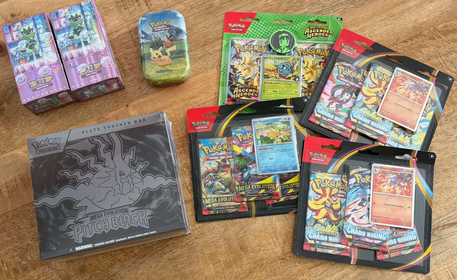 Kleine pokemon sealed collectie, Ophalen, Zo goed als nieuw