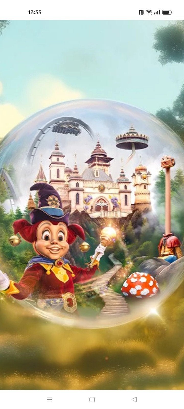 Efteling tickets/vouchers, 3 stuks, vaste prijs 126 euro