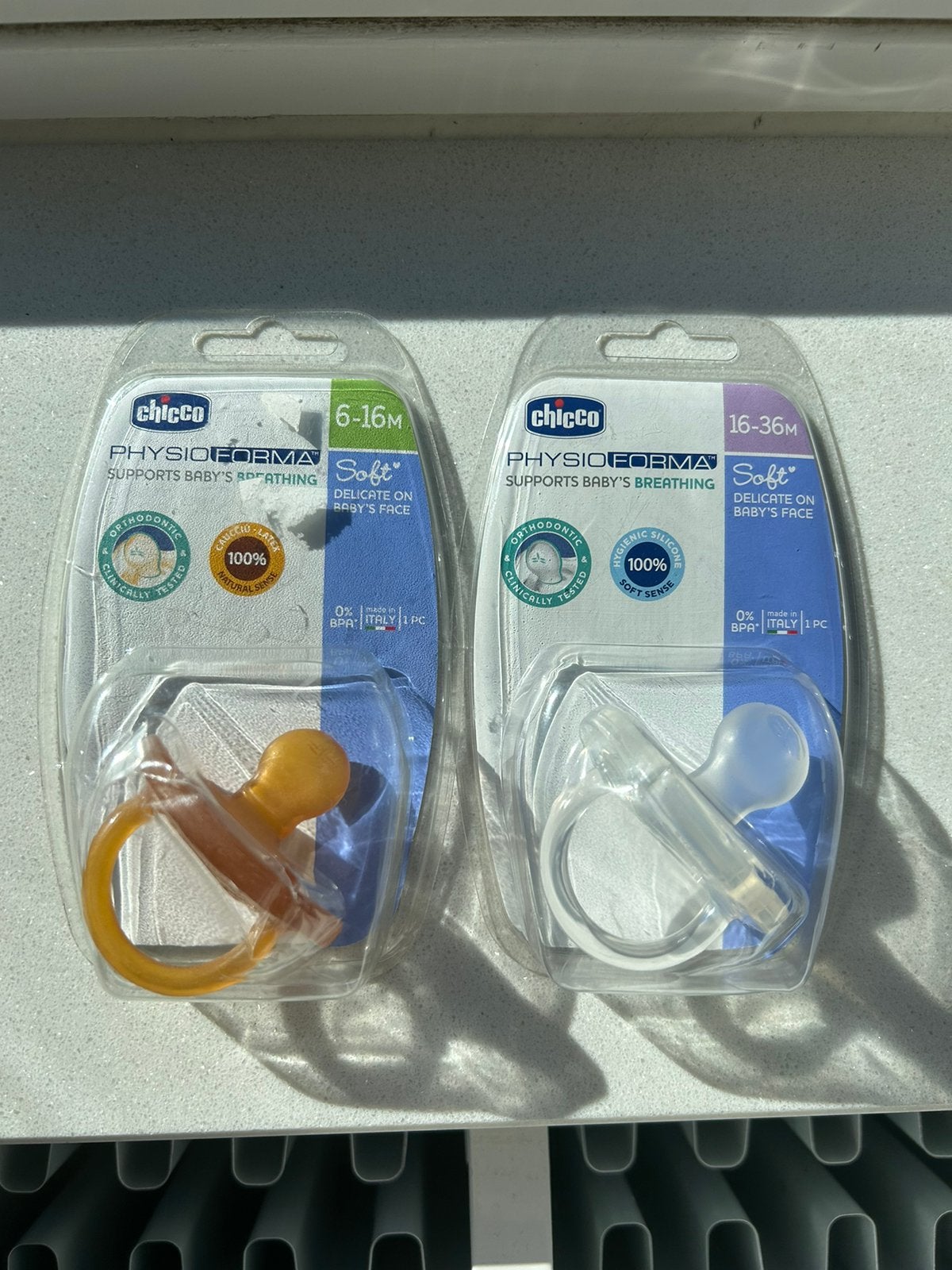 Chicco physio forma spenen nieuw!, Ophalen of Verzenden, Zo goed als nieuw