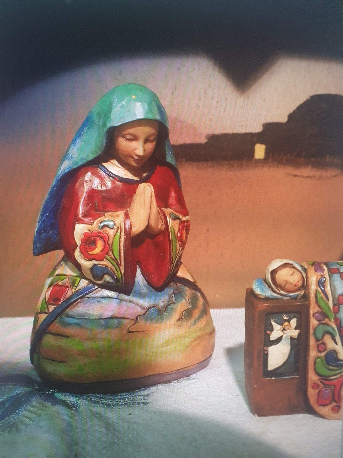 Jim Shore Kerststal met beelden, Ophalen of Verzenden, Zo goed als nieuw