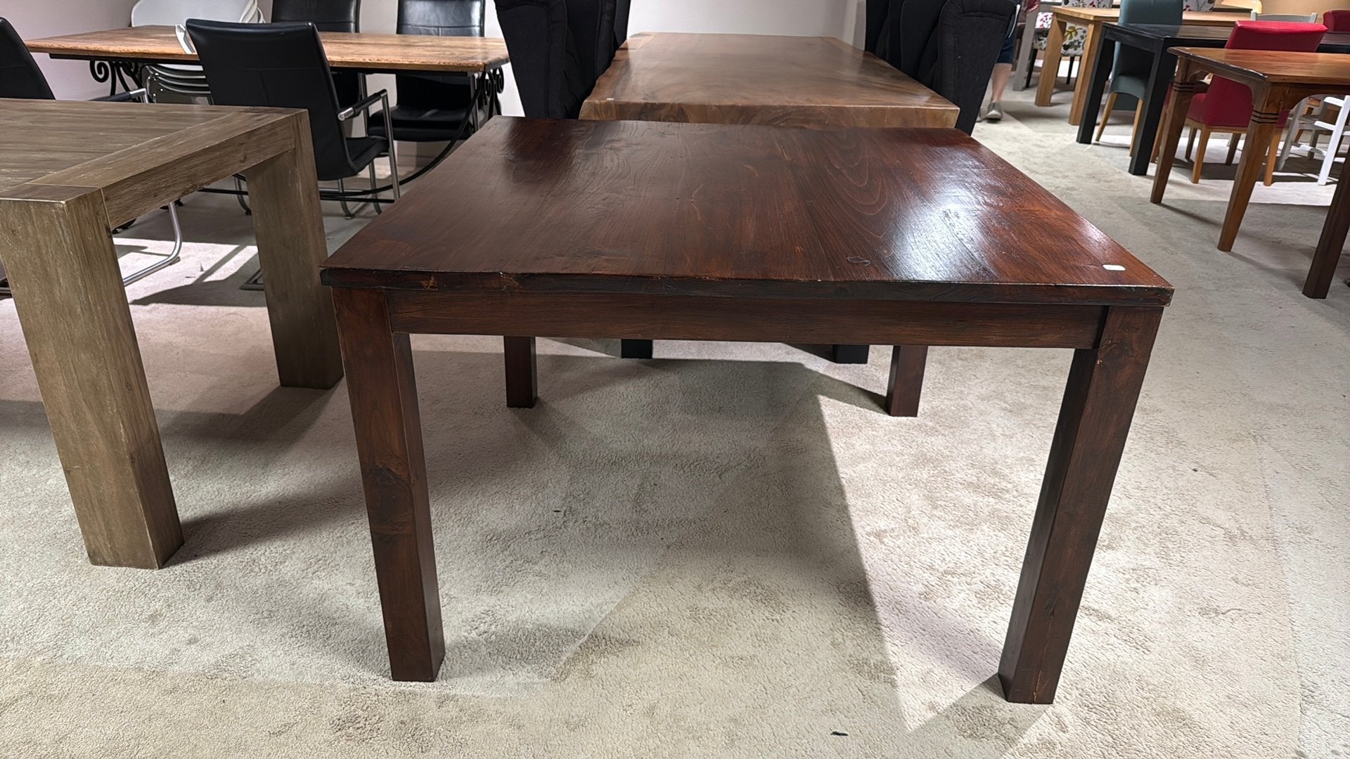 Eettafel vierkant, Gebruikt, ., Vierkant, Ophalen of Verzenden
