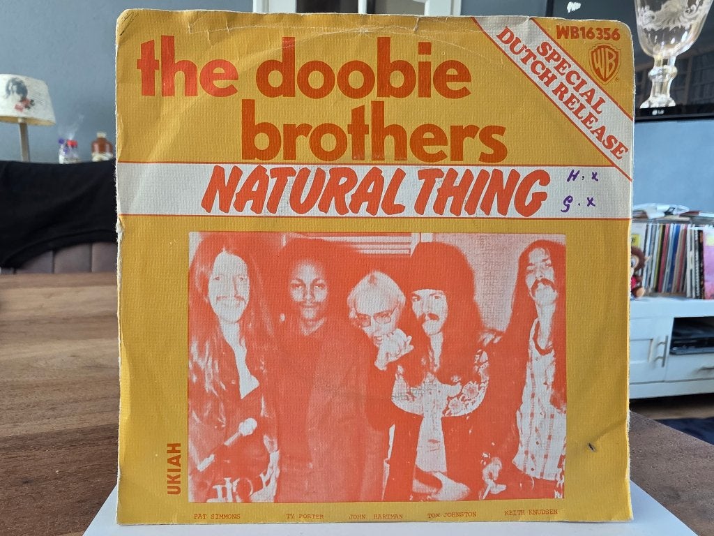 7" Single Doobie Brothers - Natural Thing / Ukiah, Cd's en Dvd's, Gebruikt, 7 inch, Ophalen of Verzenden, Pop